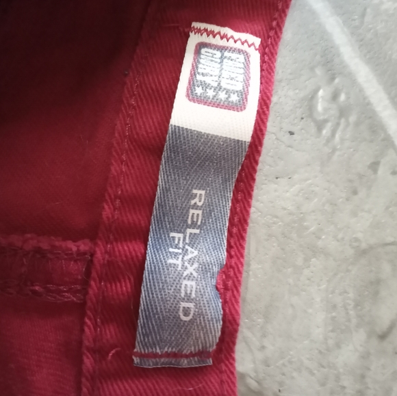 Red Faded Glory Jean Shorts Sz 10 - Picture 4 of 5